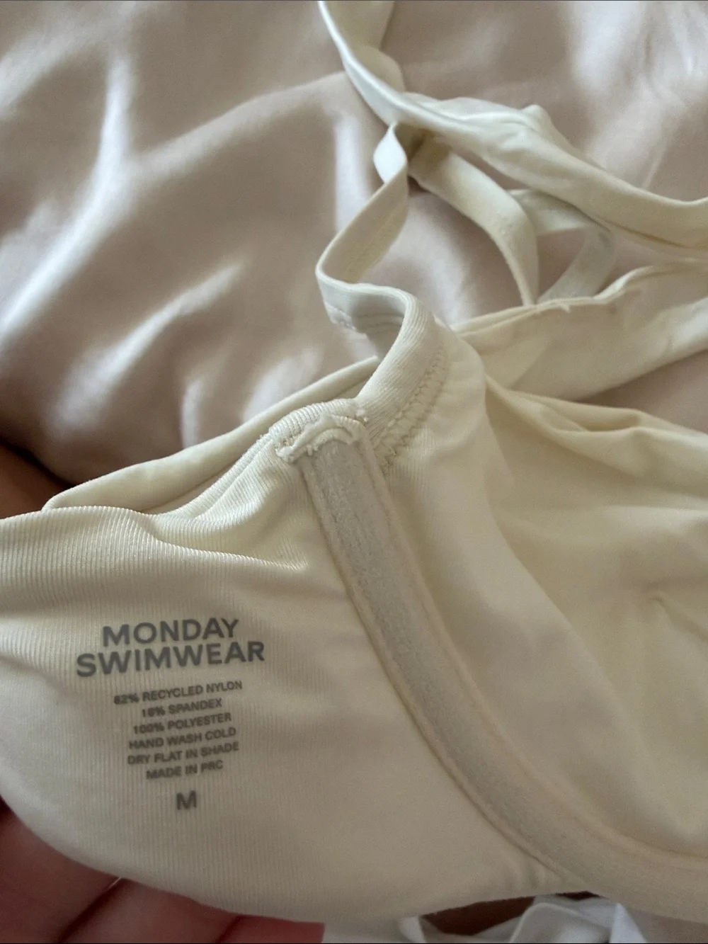 Monday Swimwear Capri Top- Ivory - M
